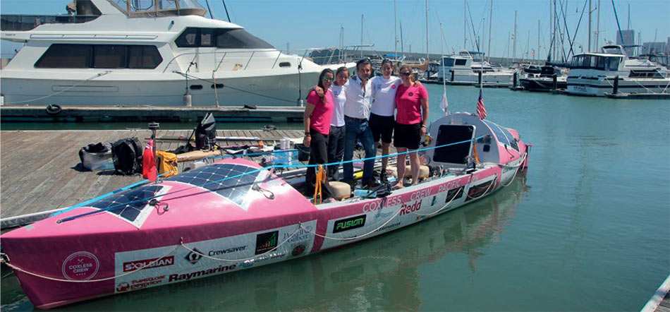 Four women conquer the Pacific Ocean and set TWO new World Records
